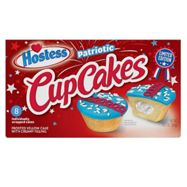 Hostess Patriotic Cupcakes Limited Edition 360g