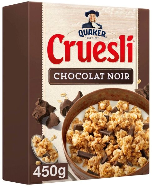 Quaker Cruesli Chocolate Noir 450g