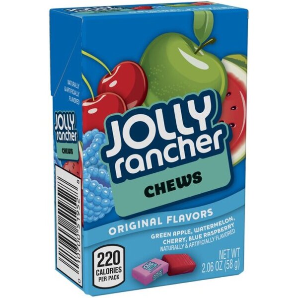 Jolly Rancher Chews Original Flavors 58g