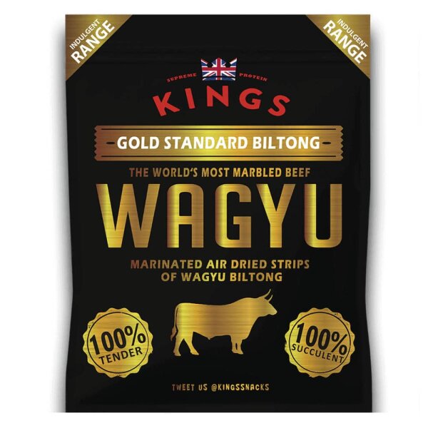 Kings Gold Wagyu Beef Biltong 25g