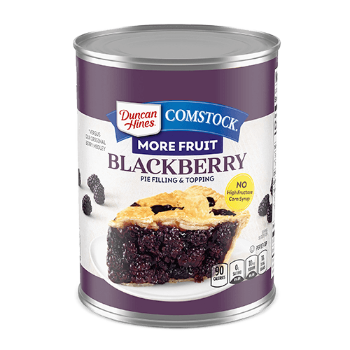 Duncan Hines Comstock More Fruit Blackberry Pie Filling & Topping 595g