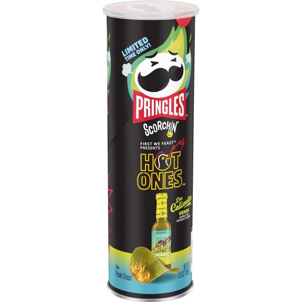 Pringles - Hot Ones Los Calientes Verde