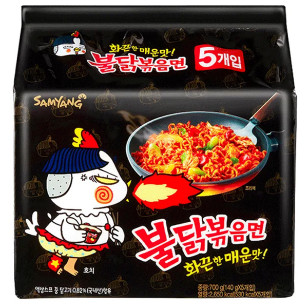 Samyang Buldak Hot Chicken Flavor Ramen 5 packs 140g