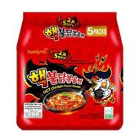 Samyang Buldak 2xSpicy Hot Chicken Flavor Ramen 5 packs 140g