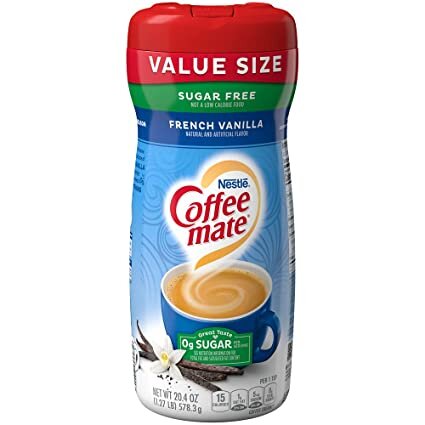 Nestle Coffee Mate - French Vanilla Sugar Free Value Size 578,3g