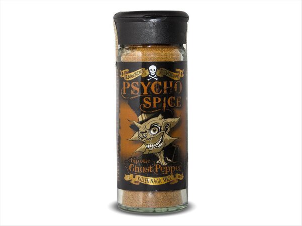 Psycho Spice Chipotle Ghost Pepper seasoning 45g