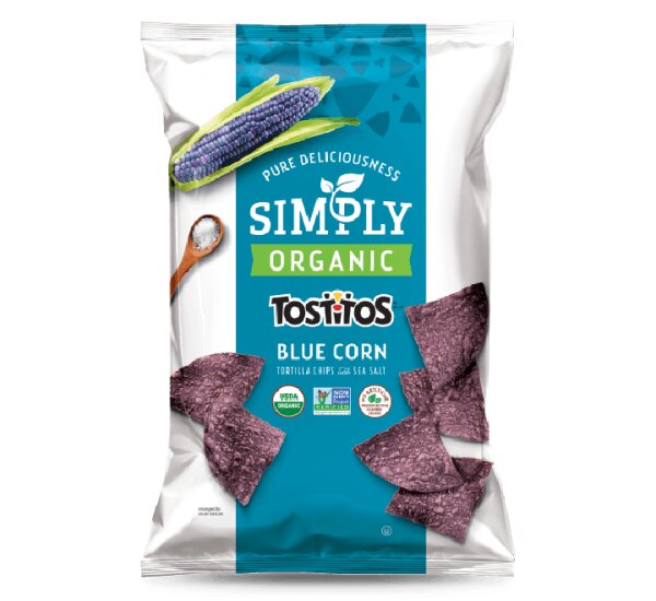 Tostitos - Simply Organic Blue Corn Tortilla Chips 255,1g