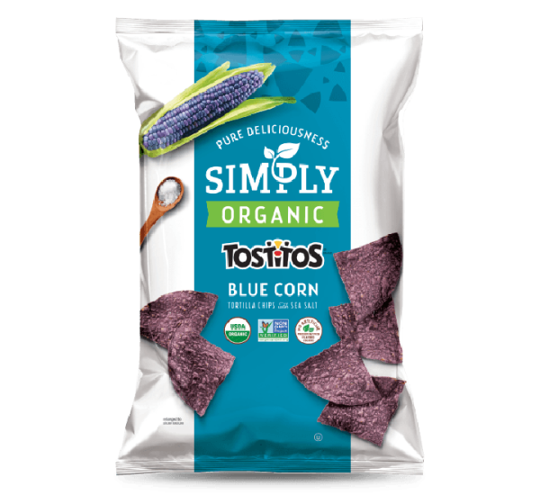 Tostitos - Simply Organic Blue Corn Tortilla Chips 255,1g