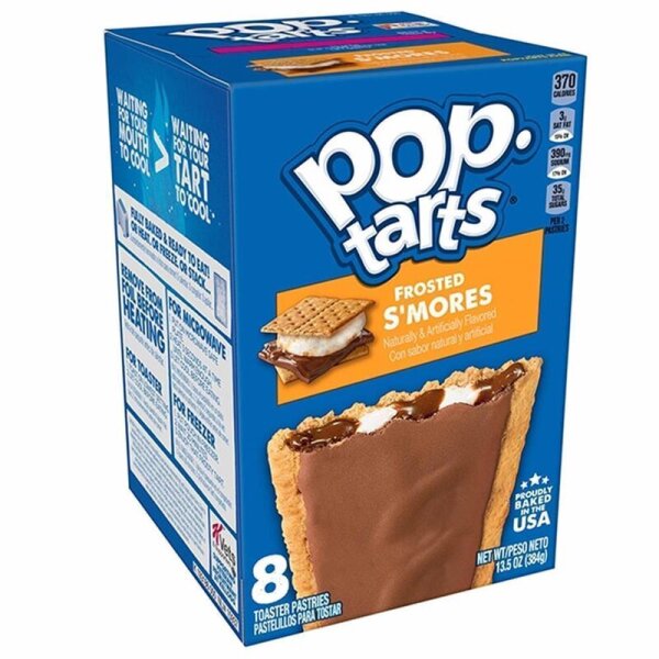 Kelloggs Pop-Tarts Frosted Smores - 8 Stück - 384g