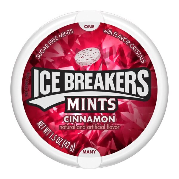 Ice Breakers Mints - Cinnamon - Sugar Free 42g