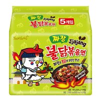 Samyang Jjajang Hot Chicken Flavor Ramen 5 x140g (700g)