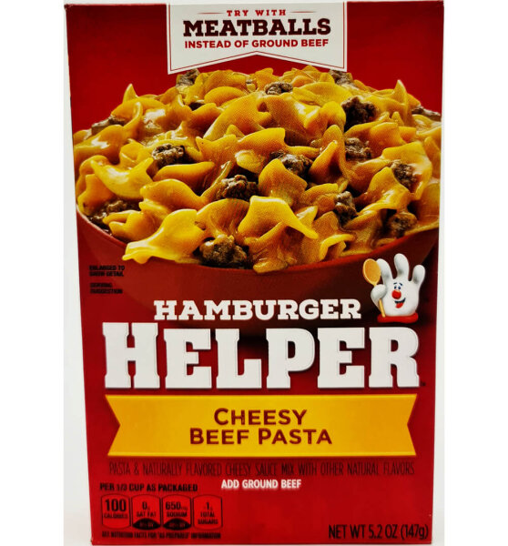 Hamburger Helper Cheesy Beef Pasta 147g (MHD 23.08.2023)