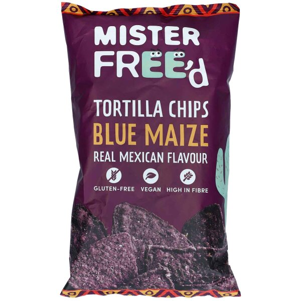 Mister Freed Tortilla Chips Blue Maize 135g