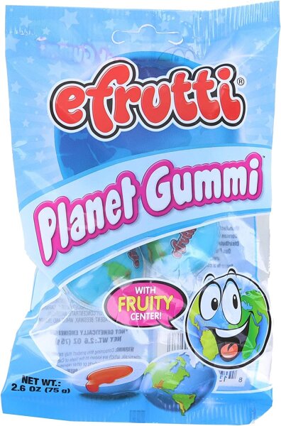 Efrutti Planet Gummi 75g