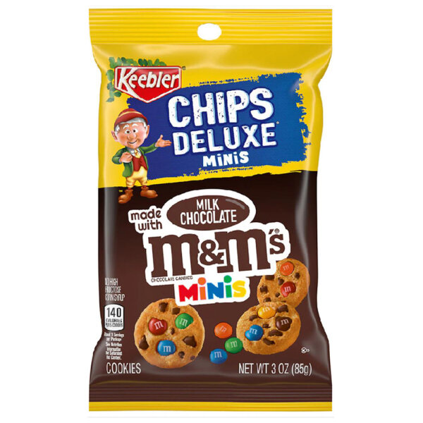 Keebler Chips Deluxe Minis Milk Chocolate M&M´S Minis 85g