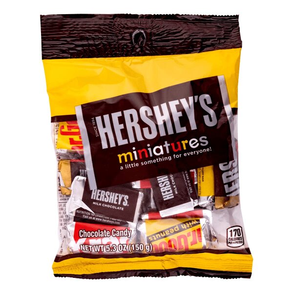 Hersheys Miniatures Chocolate Candy 150g