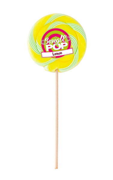Swigle Pop Lolly Lemon 125g