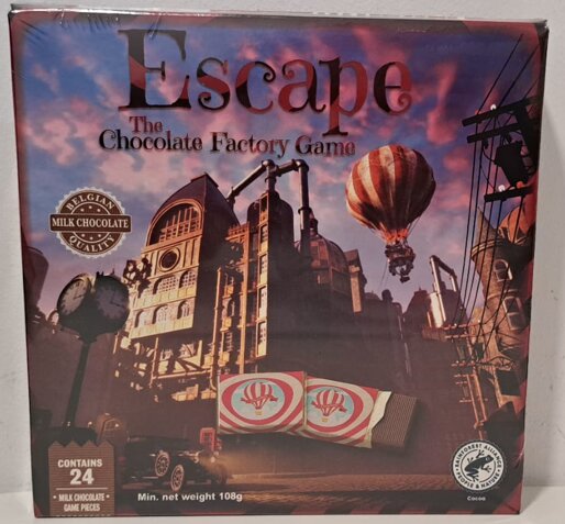Escape The Chocolate Factory Game Milk Chocolate 108g