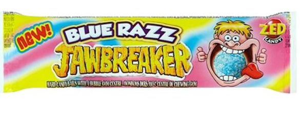 Zed Candy Blue Razz Jawbreaker 41,3g