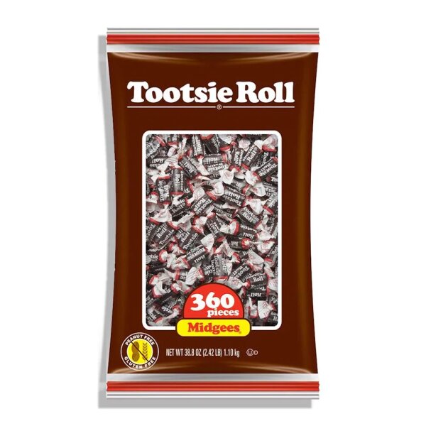 Tootsie Roll Midgees 360 Stück 1,1 Kg