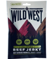 High Protein Wild West Beef Jerky Jalapeno 70g