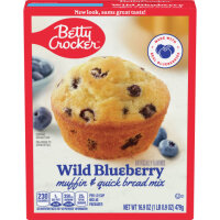 Betty Crocker Wild Blueberry Muffin & Quick Bread Mix...