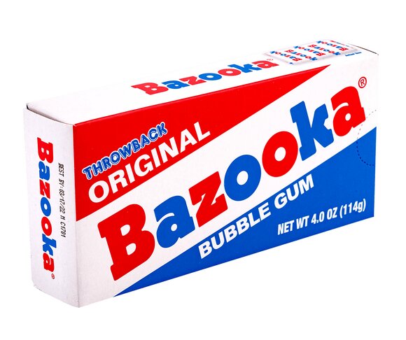 Original Bazooka - Bubble Gum - 102g