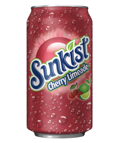 Sunkist - Cherry Limeade - 355ml