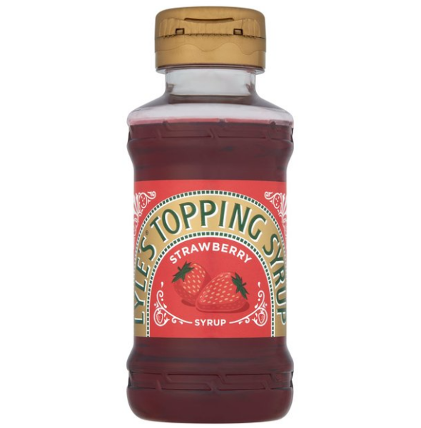 Lyle´s Topping Syrup Strawberry 215ml