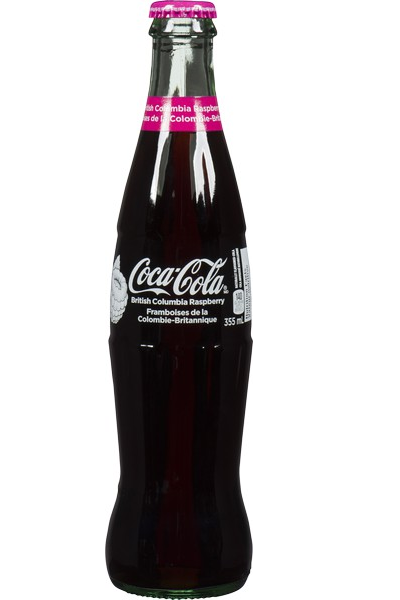 Coca Cola British Columbia Raspberry 355ml
