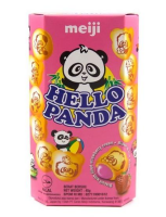 Hello Panda Biscuits with Filled Strawberry Cream...
