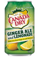 Canada Dry Ginger Ale and Lemonade 355 ml