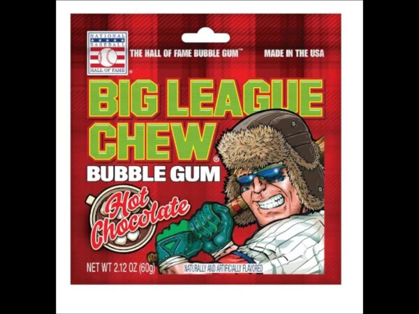 Big League Chew Bubble Gum Hot Chocolate Christmas 60g