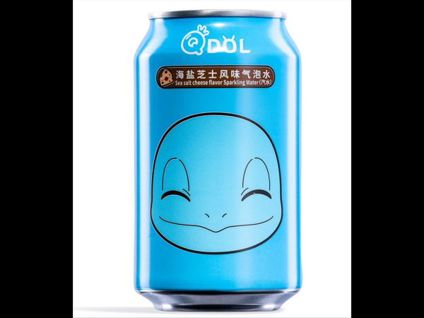 Qdol - Pokemon Shaggy - Sea Salt Cheese Sparkling Water 330ml