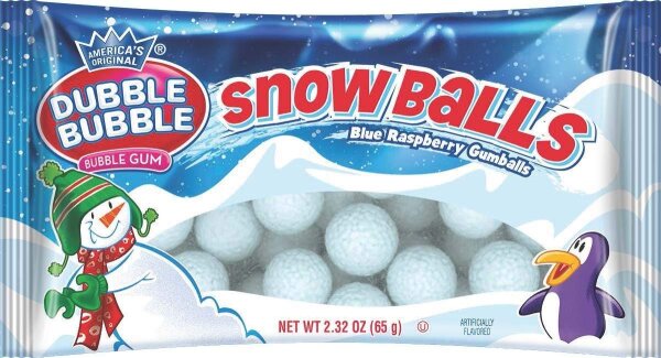 Dubble Bubble Snowballs Bubble Gum 66g