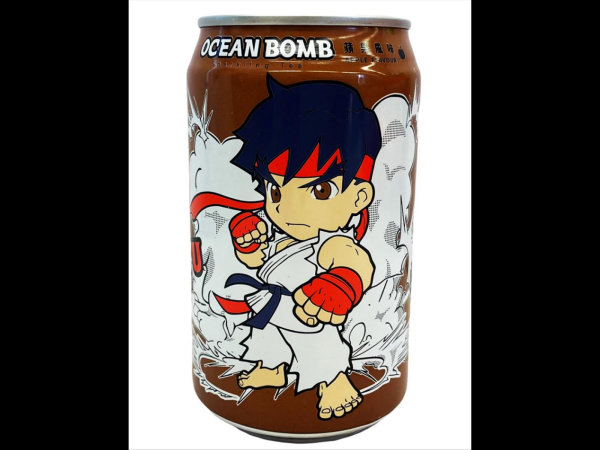 Ocean Bomb Street Fighter - Ryu (Apple) 330ml