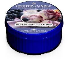 Country Candle The Original Kittredge Recipe Dayligth Candle BLUEBERRY CREAM POP 42g