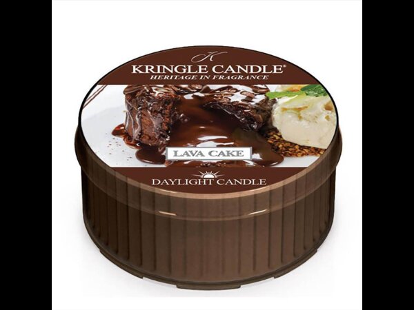 Kringle Candle Heritage in Fragrance Daylight Candle LAVA CAKE 42g