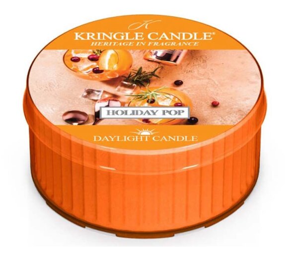Kringle Candle Heritage in Fragrance Daylight Candle HOLIDAY POP 42g