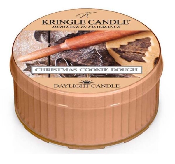 Kringle Candle Heritage in Fragrance Daylight Candle CHRISTMAS COOKIE DOUGH 42g