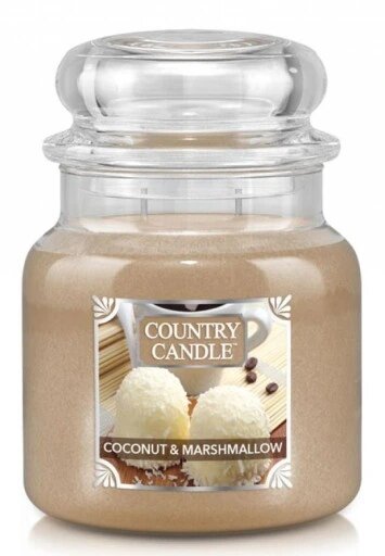 Country Candle The Original Kittredge Recipe Dayligth Candle COCONUT & MARSHMALLOW 453g