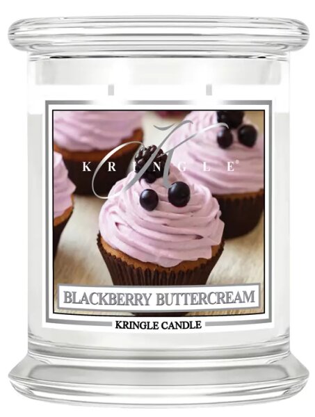 Kringle Candle Heritage in Fragrance Daylight Candle BLACKBERRY BUTTERCREAM 411g