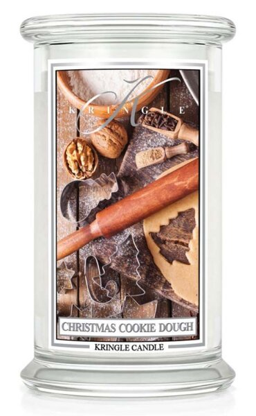 Kringle Candle Heritage in Fragrance Daylight Candle CHRISTMAS COOKIE DOUGH 624g