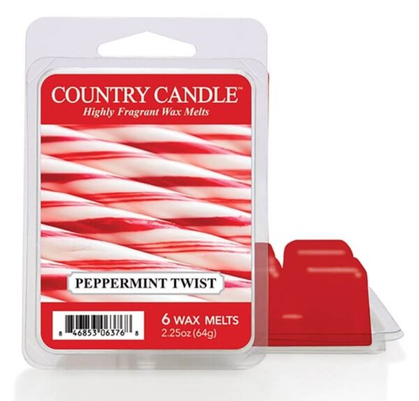 Country Candle The Original Kittredge Recipe Dayligth Candle PEPPERMINT TWIST 64g