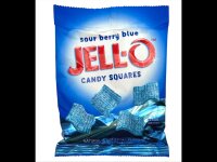 JELL-O Sour Berry Blue Candy 127g