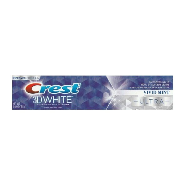 Crest 3D White Ultra Whitening Toothpaste Vivid Mint 147g