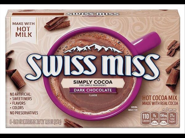 Swiss Miss Simply Cocoa Dark Chocolate 217g
