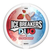 Ice Breakers Duo Fruit+Cool Strawberry 36g