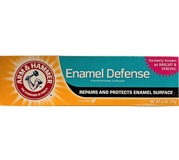 Arm & Hammer - Crisp Mint Enamel Defense Triple Action Cream Toothpaste 121g(MHD 25.10.22)