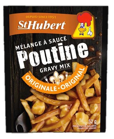 St Hubert Melange a Sauce Poutine Gravy Mix Originale 52g